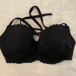 Victoria's Secret scalloped edge swim suit top
